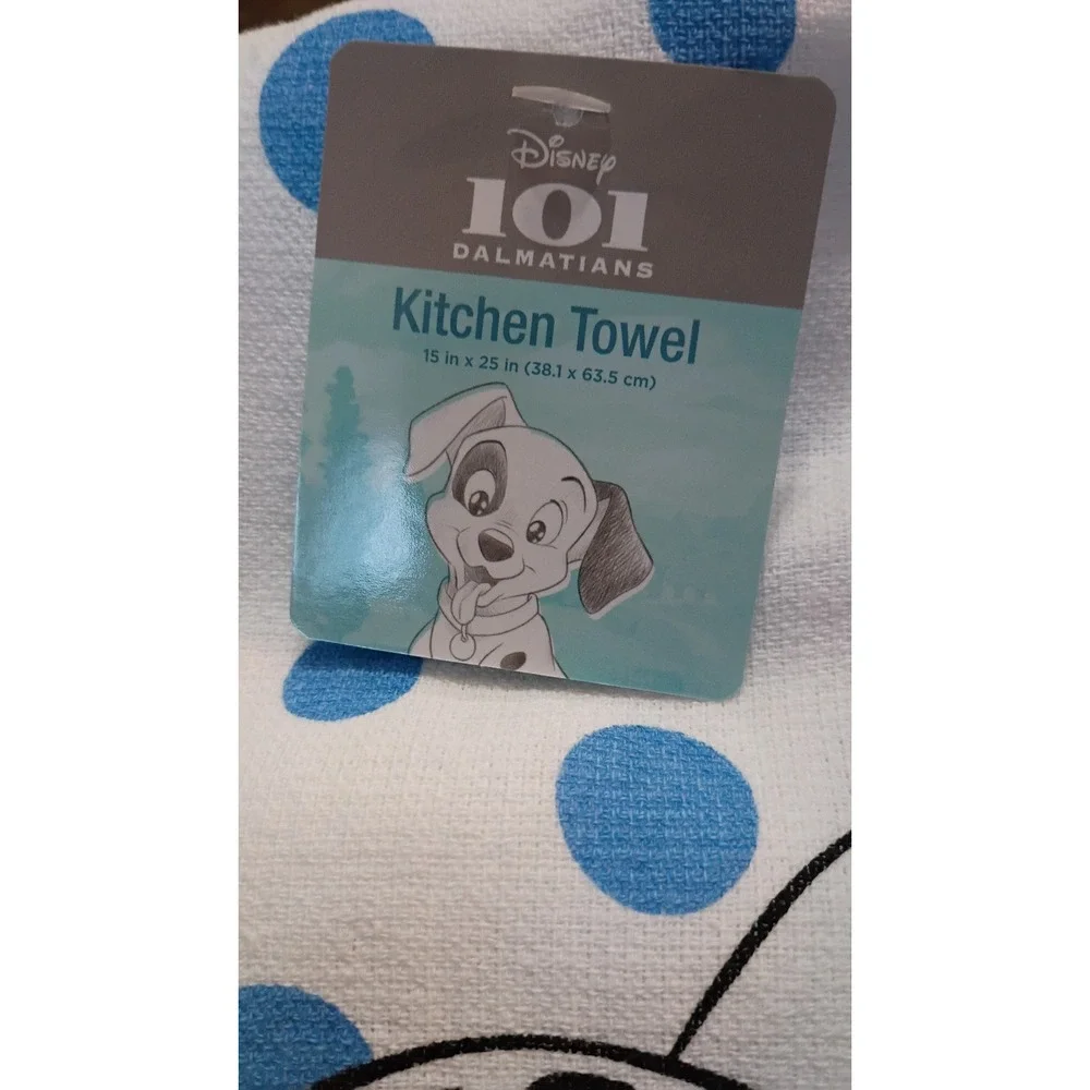 Disney 101 Dalmatians 3 Piece Kitchen Set 2 Mini Oven Mitts 1 Kitchen Towel New